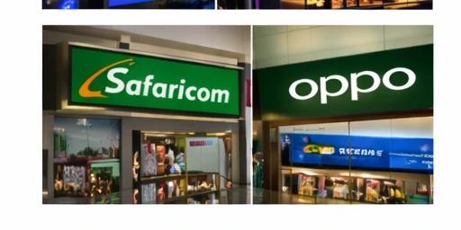 Backlit lightbox panel signage in Kenya