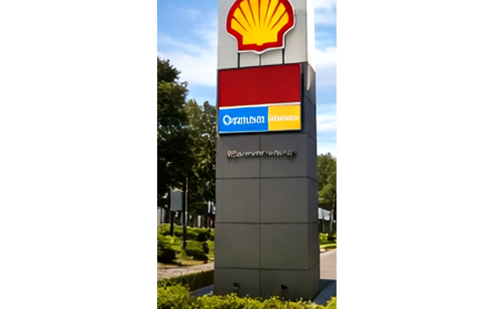 Totem brand directory signage in Kenya