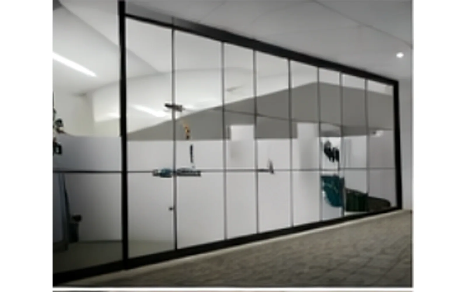 Frosted film window branding in Kenya